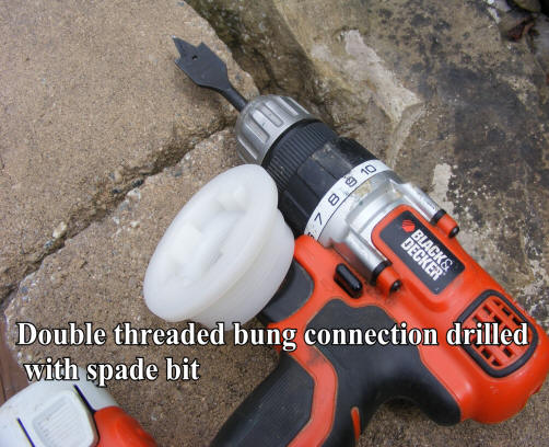 drill your bung hole