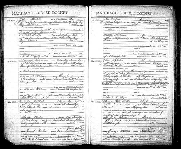 john monica dorfner marriage record